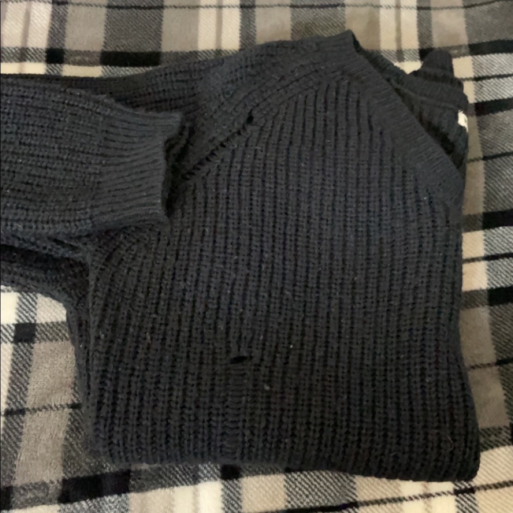knit sweater size L